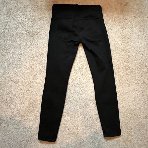 NWOT Current/Elliott The Stiletto Jet Black Jeans 27 - Picture 8 of 9
